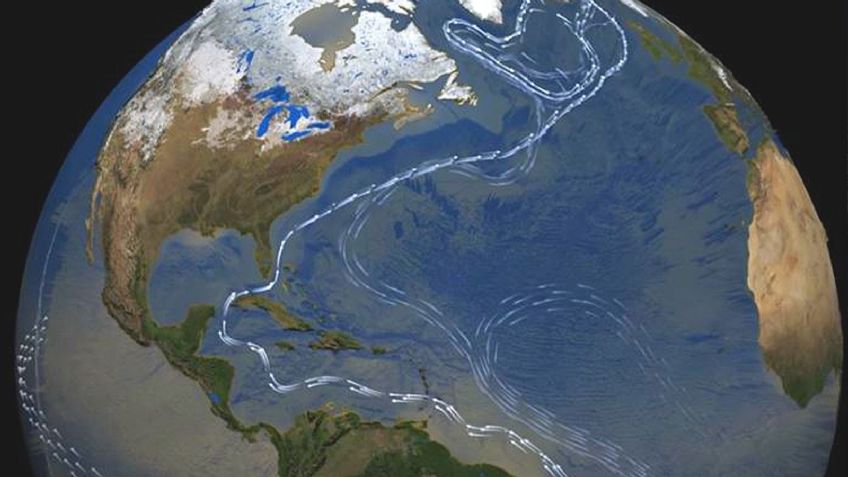 Sistema de corrientes oceánicas en el Atlántico está por colapsar, ¿provocará el fin del mundo?