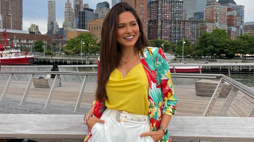 Andrea Meza impone tendencia con coqueto outfit de minishort y en calles de Nueva York