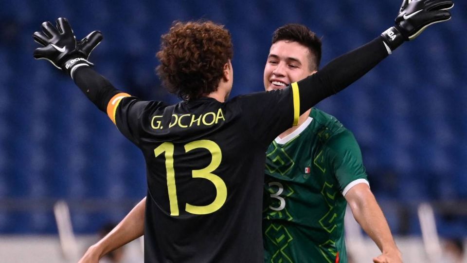 Ochoa no ocultó su emoción por ver los frutos obtenidos por el gran torneo que hizo el Tri en Tokio 2020. Foto: AFP