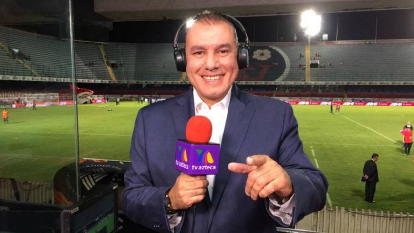 Alburean a narrador de TV Azteca durante transmisión de partido; él lo niega de manera épica