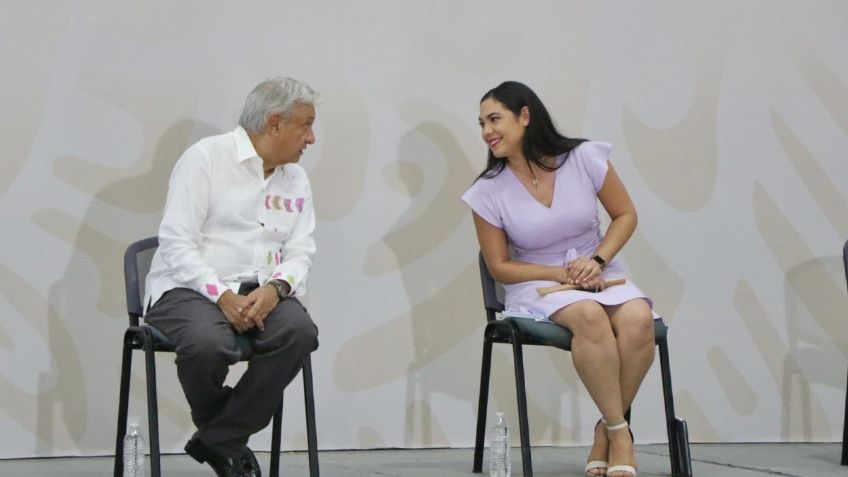 Indira Vizcaíno agradece a López Obrador por apoyar a Colima en resolver la falta de pago a trabajadores