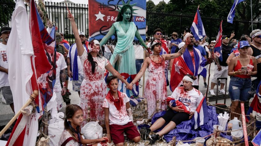 Protestas en Cuba sacuden a gobiernos