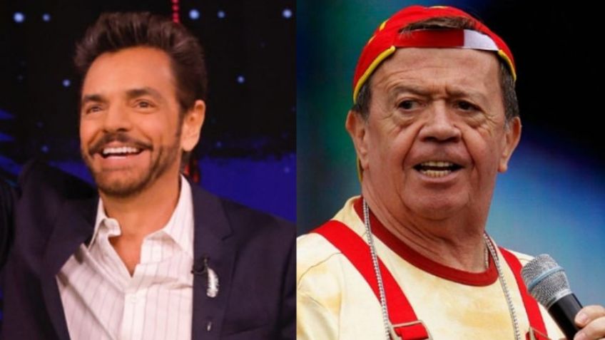 Chabelo HUMILLÓ a Eugenio Derbez y el momento quedó inmortalizado en VIDEO