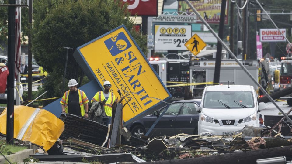 Los restos del huracán Ida, que azotó a Luisiana y Misisipi, generaron un tornado que tocó tierra en Annapolis, Marylan