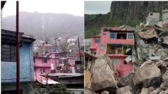 VIDEO: Lluvias causaron una cascada en el Cerro del Chiquihuite días antes de su desgajamiento