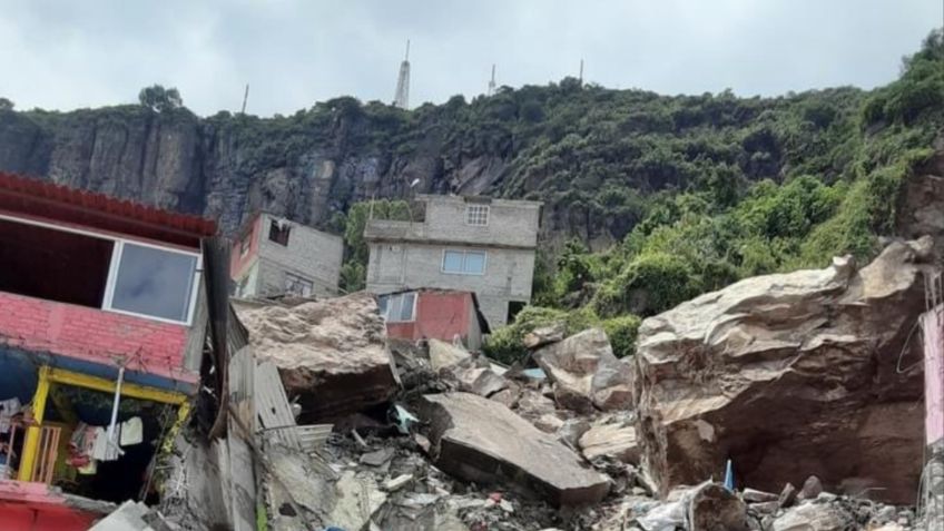 Cerro del Chiquihuite: ¿Cuál fue la causa del desgajamiento en Tlalnepantla?