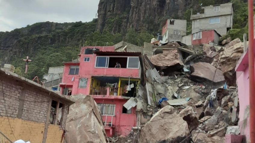 No hay estudio técnico para determinar las causas del deslave en Cerro de Chiquihuite: Alcalde de Tlalnepantla