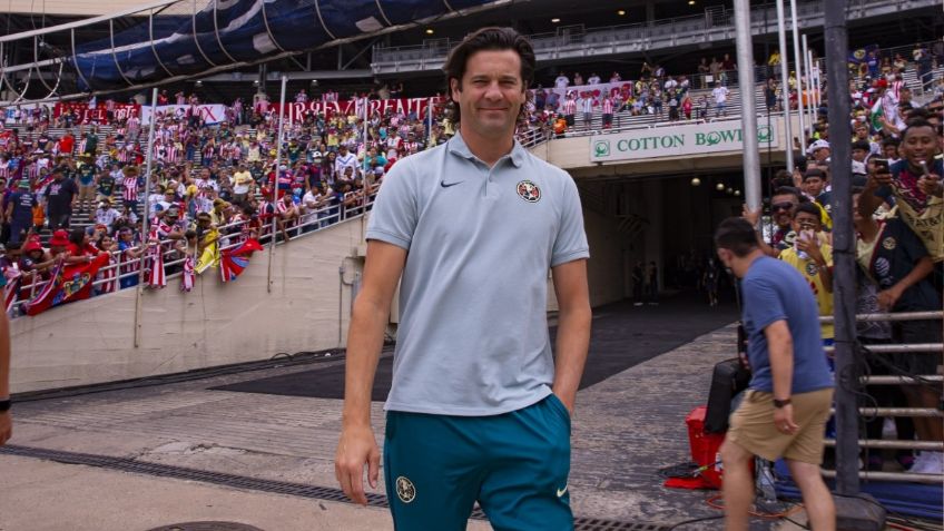 Santiago Solari desestima llegada de un refuerzo más al América