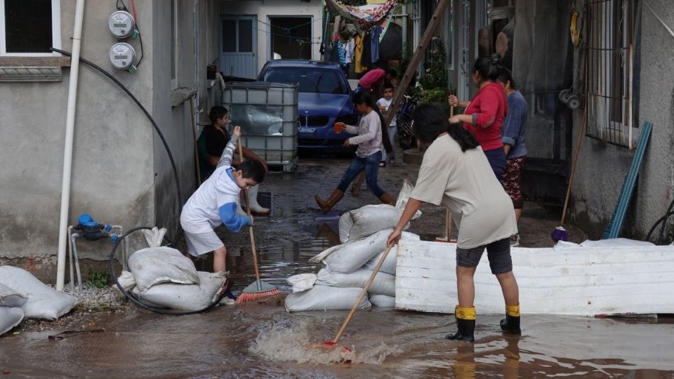 Los afectados pro la inundación han reclamado la falta de apoyo por parte del gobierno federal. FOTO: Cuartoscuro