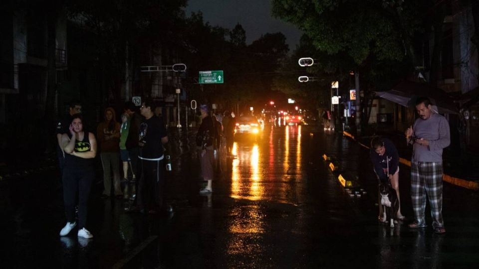 La noche del 7 de septiembre de 2021 se registró un sismo de magnitud 7.1. Foto: Cuartoscuro