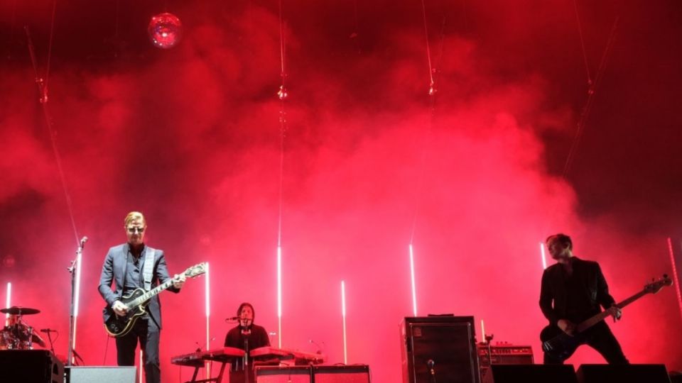 La Banda Interpol durante el concierto que ofreció en 2019 en el escenario Corona en la Décima Edición del Festival Corona Capital. FOTO: Cuartoscuro