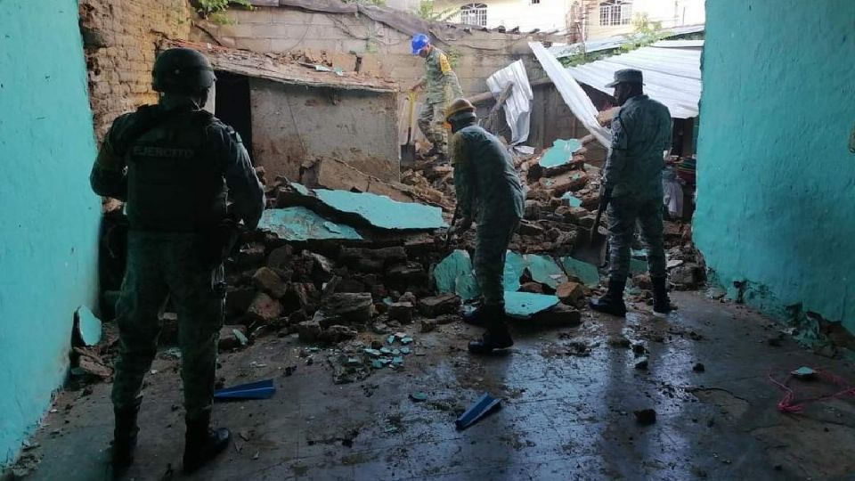 Diversas viviendas quedaron afectadas tas el sismo del pasado martes. Foto: Archivo