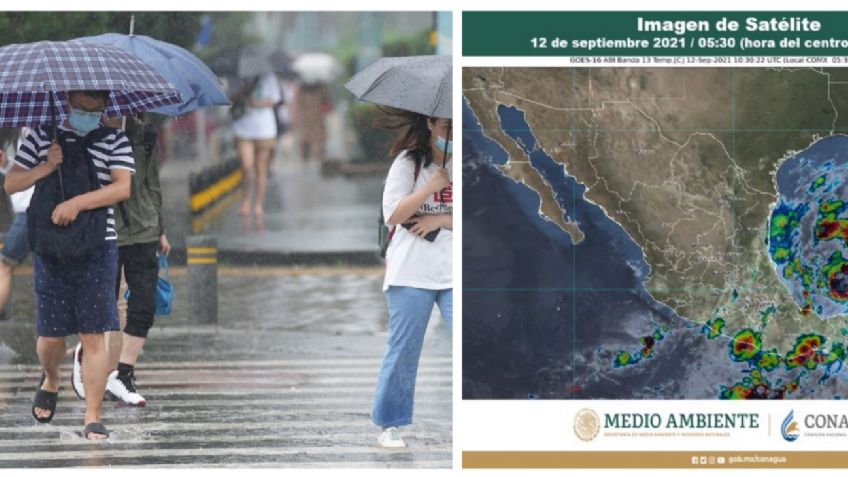 Clima México: Lluvias torrenciales en el Golfo de México, por la Onda Tropical N. 29