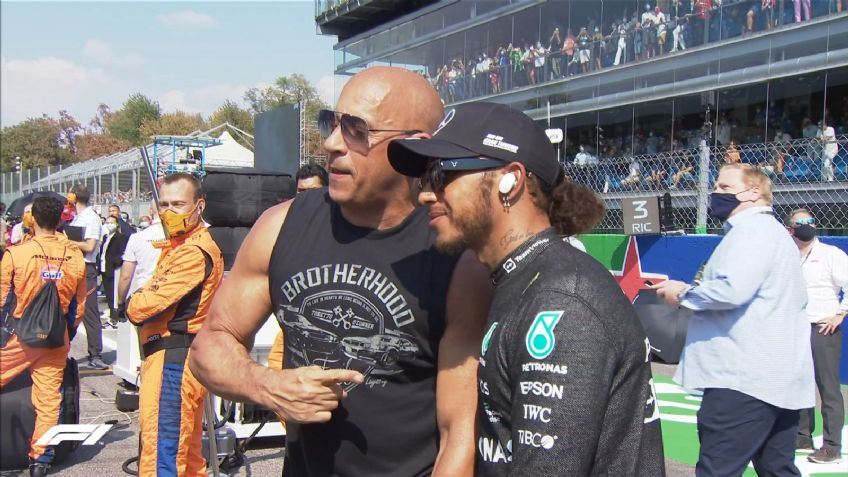 Vin Diesel da una pista de la nueva película en el Gran Premio de Italia | VIDEO