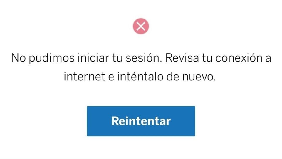 Usuarios han reportado este mensaje en la app del banco. Foto: Twitter @liuchelin