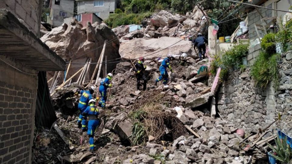 Ante el deslave del Cerro del Chiquihuite, Protección Civil recorre las zonas más peligrosas de la CDMX para evitar otro percance Foto: cuartoscuro