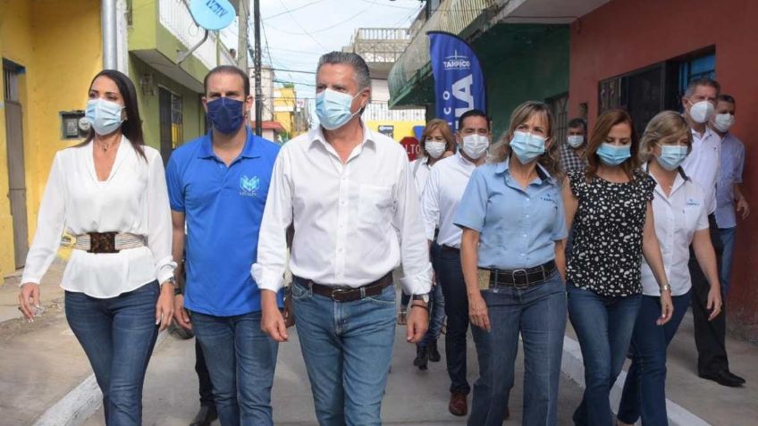 Entrega Chucho Nader Más Obras de Pavimentación en el Cascajal