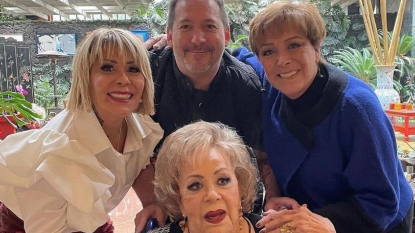 Silvia Pinal cumple 90 años; así fue cómo le CELEBRARON sus hijas | FOTOS