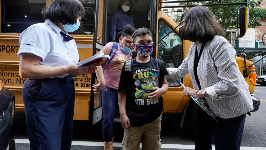 Regreso a las escuelas en Nueva York