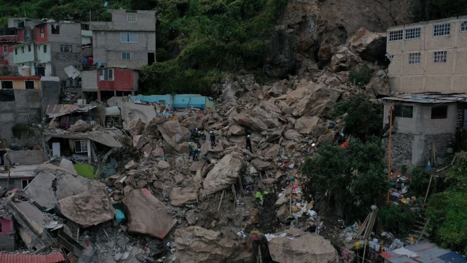 El deslave del cerro del Chiquihuite causó preocupación en otras zonas del Valle de México. Foto: Cuartoscuro