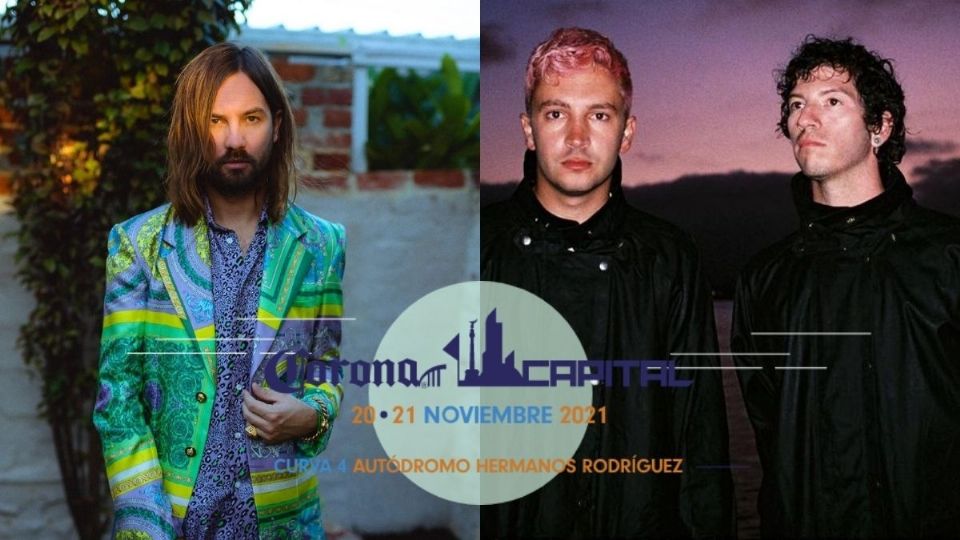 Tame Impala y Twenty One Pilots encabezan el Corona Capital 2021. Foto: Especial