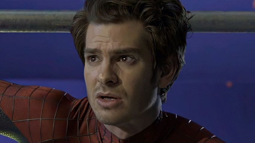 Andrew Garfield habla sobre las fotos filtradas en el rodaje de 'Spider-Man: No Way Home'; ¿es photoshop? | VIDEO