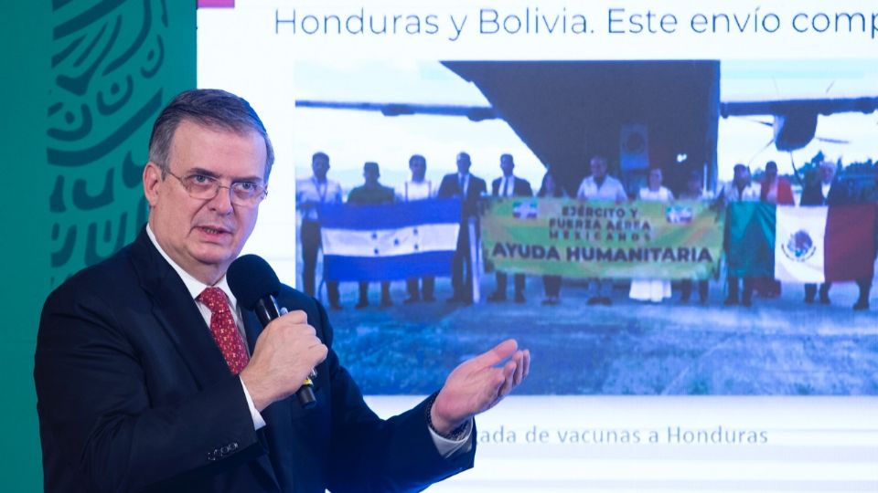 Marcelo Ebrard habló sobre la reunión del CELAC y las vacunas contra Covid-19 
FOTO: Presidencia