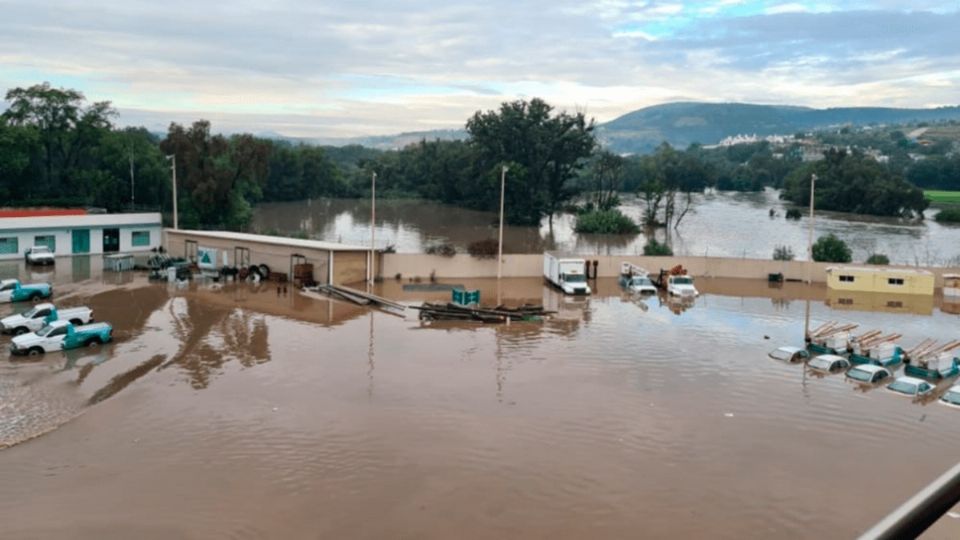 El río Tula se desbordó y causó afectaciones en distintos puntos de la entidad. Foto: Archivo