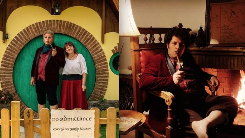 Fan de The Lord of The Rings vive como hobbit en su propia ‘Comarca’ y es elogiado por ‘Frodo’