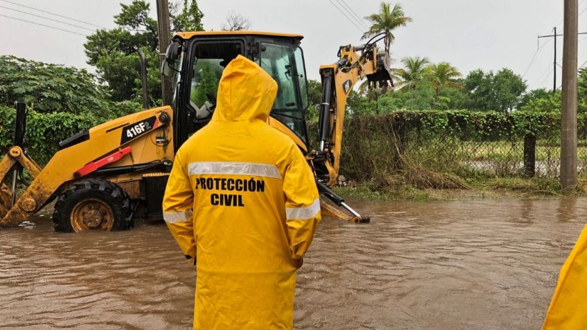 Colonias de Juchitán sufren afectaciones por lluvias