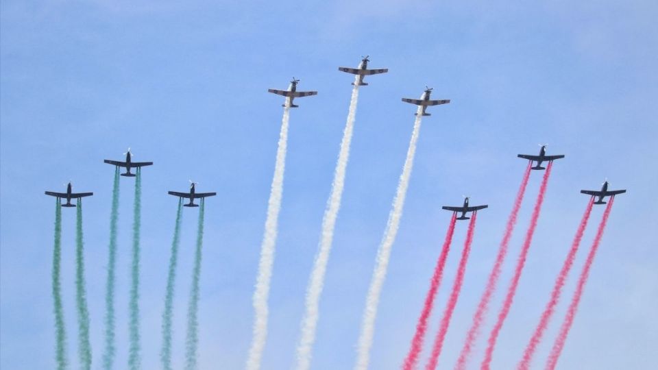 Este 16 de septiembre de 2021 se llevó a cabo el Desfile Militar para conmemorar los 211 años de la Independencia de México. Foto: Cuartoscuro