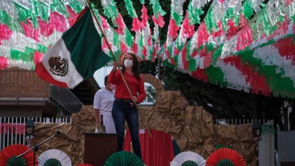 Niñas, niños y adolescentes participaron en diversas estampas artísticas conformadas por una tabla gimnástica y bailables. FOTO: ESPECIAL