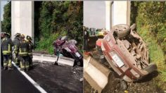 Caos en la México-Toluca; accidente deja un muerto