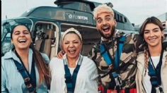 MALUMA reúne a su MAMÁ y a su NOVIA en un paseo ¡Por NY en helicóptero!: VIDEO