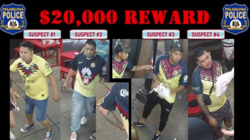 Identifican a aficionados del América que provocaron la muerte de una persona en Philadelphia | VIDEO