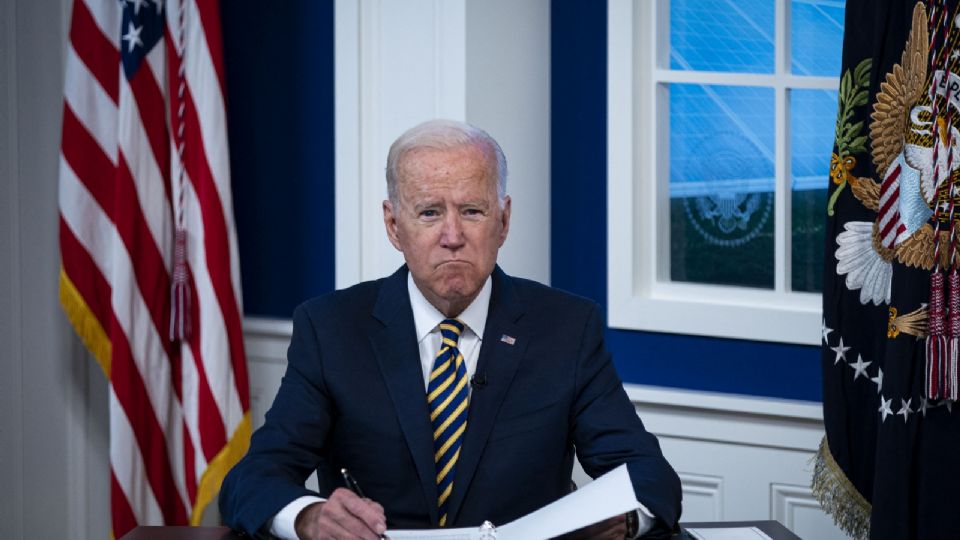 El presidente de Estados Unidos, Joe Biden, en la Cumbre de la ONU sobre el cambio climático (Foto: AFP)