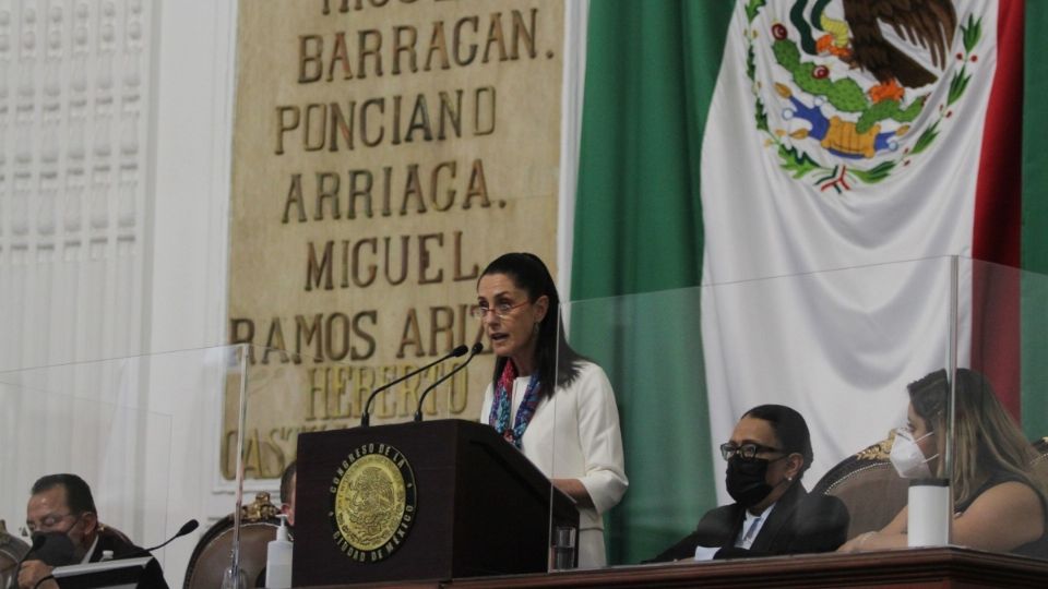 La mandataria presentó los avances de su gobierno. Foto: Cuartoscuro