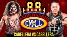 Bárbaro Cavernario impone su ley y vence a El Felino en la pelea estelar del 88 aniversario del CMLL