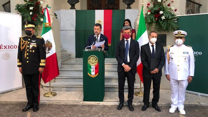 México celebra en Italia el aniversario de su Independencia