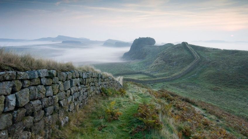 El Muro de Juego de Tronos; esta estructura inspiró al mítico lugar descrito por George R.R. Martin