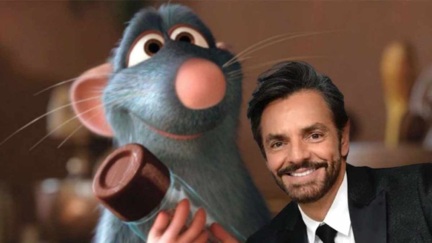 Rata sorprende a Eugenio Derbez mientras cenaba en un restaurante