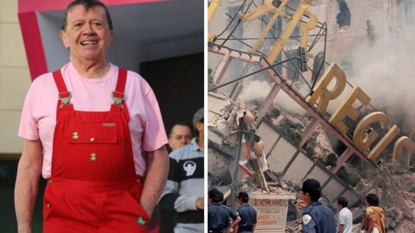 Así fue como Chabelo logró sobrevivir al terremoto de 1985, “fue un momento muy difícil”