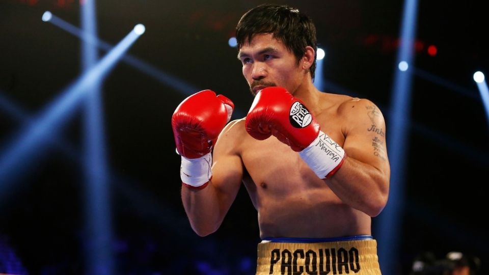 Imagen del boxeador Manny Pacquiao. Foto: AFP