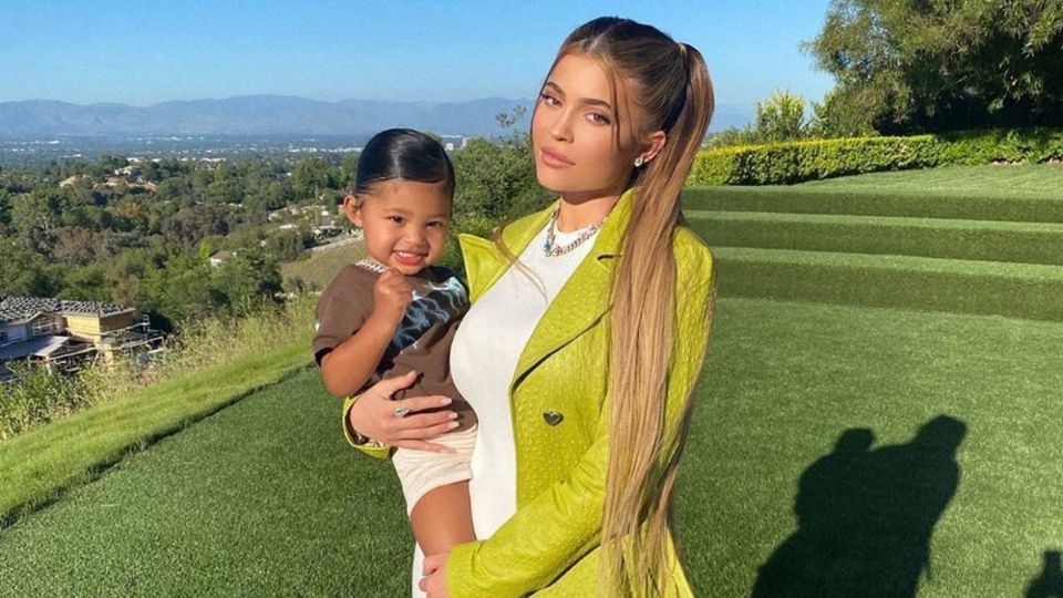 Kylie Jenner y Stormi. Foto: Instagram