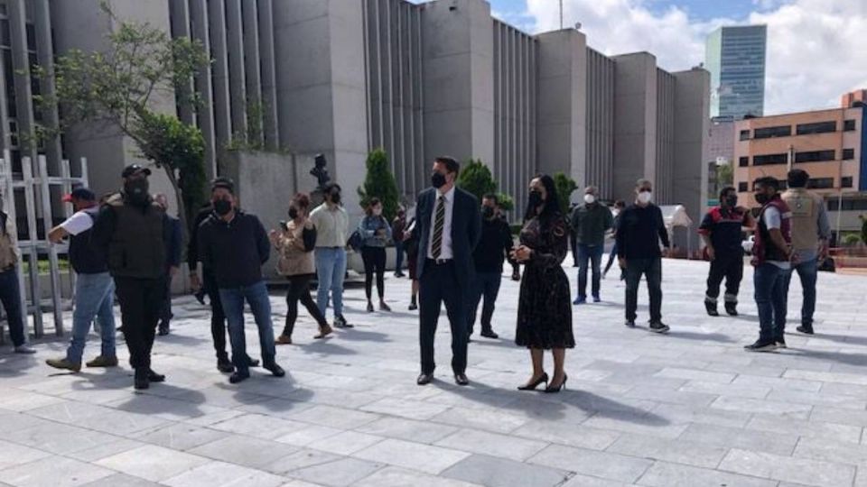 Sandra Cuevas anuncia simulacros mensuales la alcaldía Cuauhtémoc (Foto: Especial)