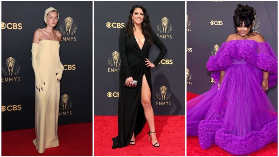 La alfombra roja en los premios Emmy 2021 siempre da mucho de que hablar
Foto: Especial