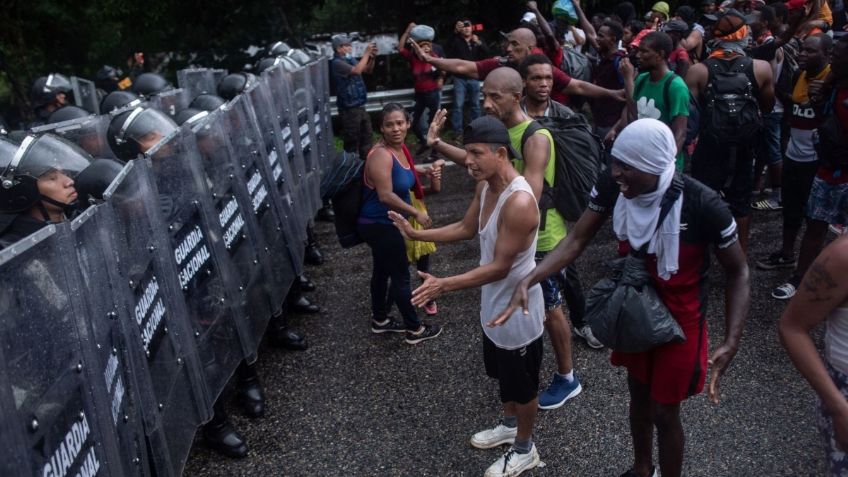 Guardia Nacional continúa con operativo contra migrantes en Chiapas