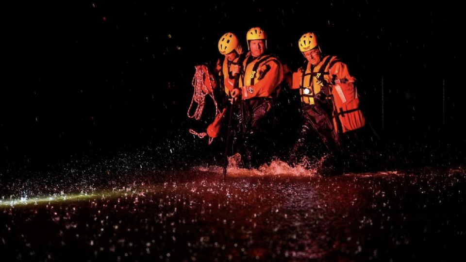 Las lluvias fueron más fuertes de lo que esperaban. Foto: Especial.