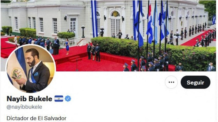 Nayib Bukele se autodenomina "Dictador de El Salvador" en Twitter