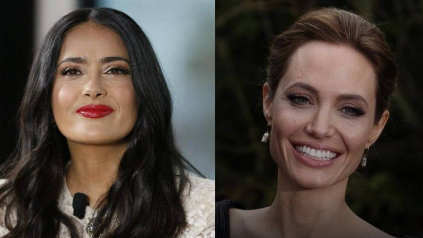 Así surgió la AMISTAD entre Salma Hayek y Angelina Jolie | FOTOS